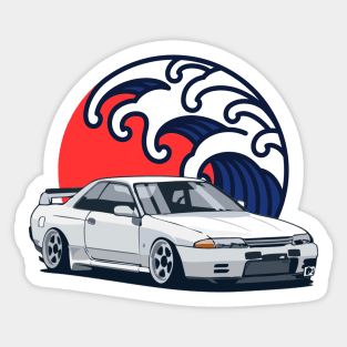 nissan skyline r32 Sticker